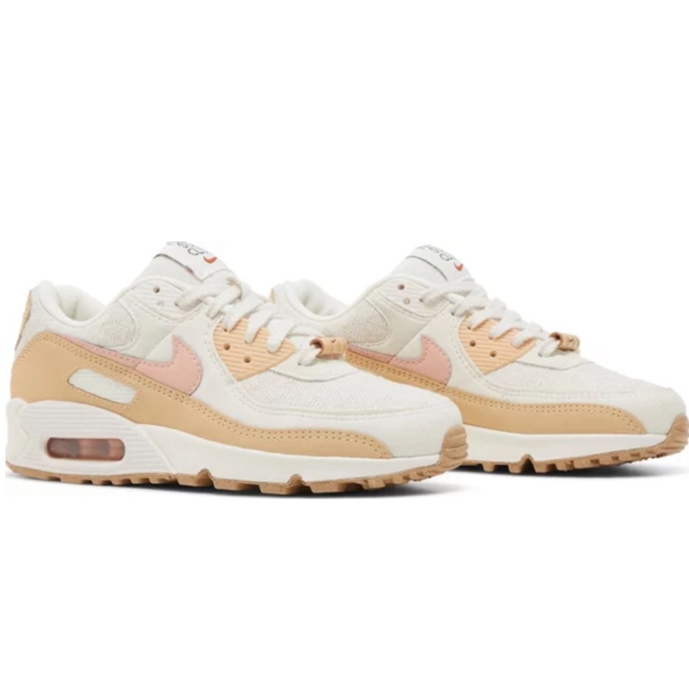 Women’s Air Max 90 SE 'Sun Club - Sail Arctic Orange EUC side 8